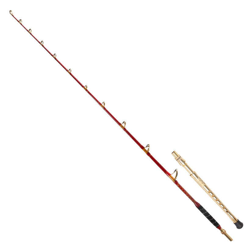 Heavy Fiberglass Boat Rod, Electric Reel, 1.8–2.7 m (5.9–8.9 ft) – option photo