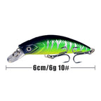 Slow Sinking Minnow Lure, 6 cm (2.4 in), 6 g (0.2 oz) – option photo