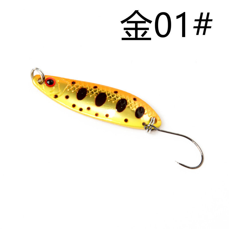 Copper Spoon Lure, Willow Leaf, 2.5–5 g (0.09–0.18 oz) – option photo