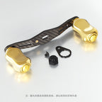 Baitcasting Reel Handle, Titanium Knob & Carbon Fiber Arm – option photo