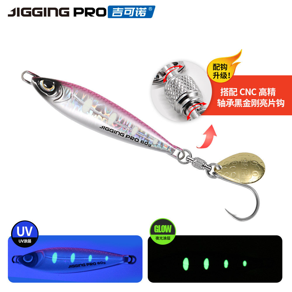 Glow Casting Metal Jig, 28–80 g (1.0–2.8 oz) – option photo
