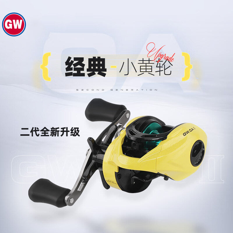 Low-Profile Baitcasting Reel, 9 Bearings, Left or Right Hand – option photo