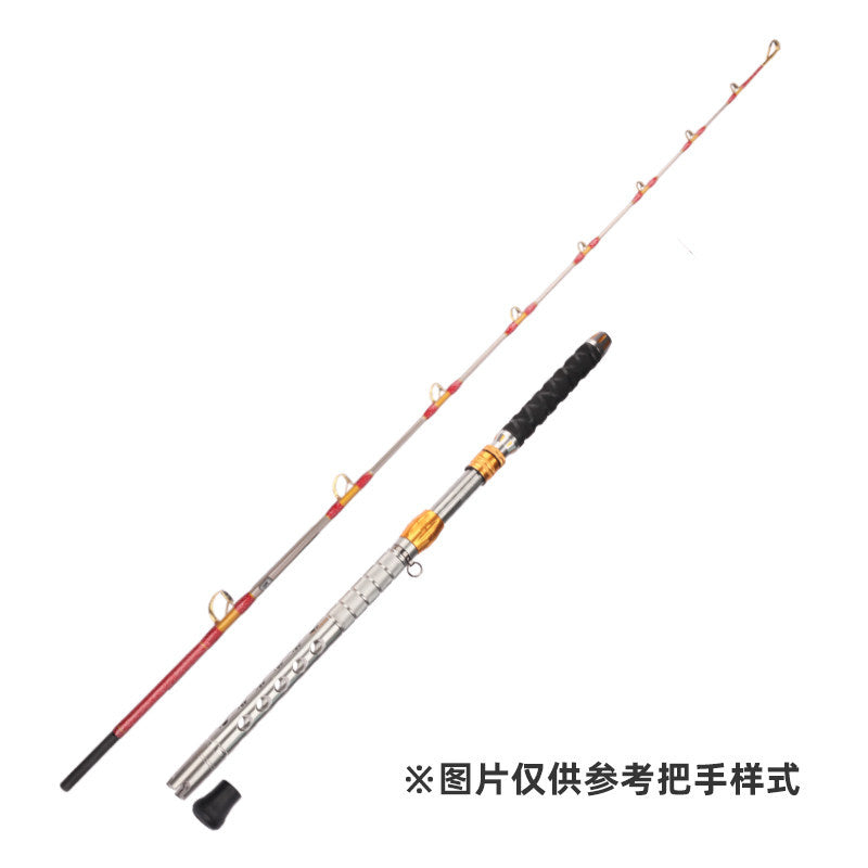 Fiberglass Deep Drop Boat Rod for Electric Reels, 1.8–2.4 m – option photo