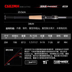 Extra Fast Carbon Lure Rod, 2-Pc, 1.98–2.04 m (6.5–6.7 ft) – option photo