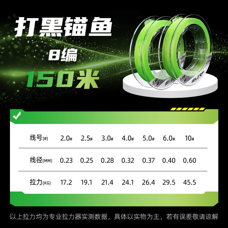 PE Braided Fishing Line, PE 2.0–10.0, 150 & 300 m – option photo