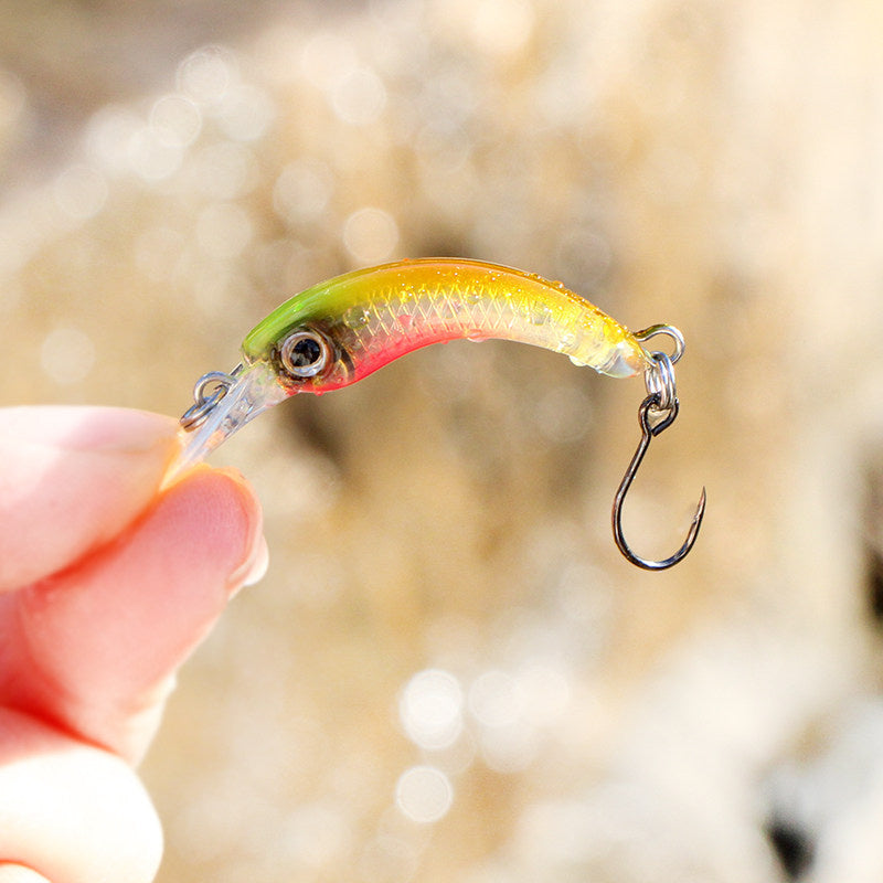 Micro Minnow Hard Bait, 30 mm / 1.2 g (0.04 oz), Single Hook – option photo