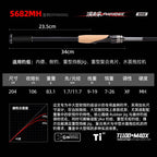 Extra Fast Carbon Lure Rod, 2-Pc, 1.98–2.04 m (6.5–6.7 ft) – option photo