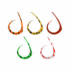 Handmade Silicone Skirt Streamer for Hooks and Lures, 1 Pack