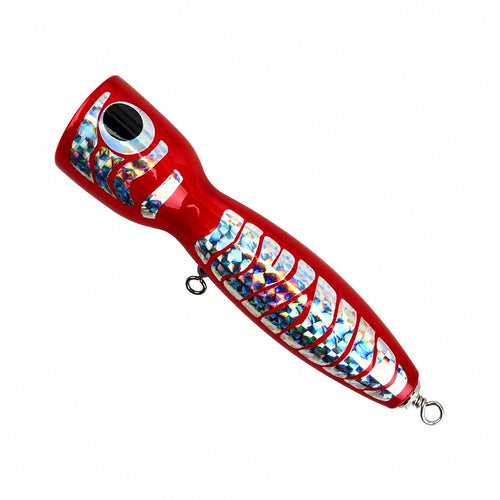 Wooden Popper Lure for Tuna, 120 g (4.2 oz), 19 cm (7.5 in)