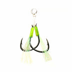 Slow Pitch Jig Double Assist Hooks, Sizes 1/0–4/0