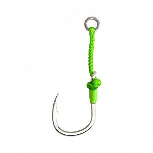 Slow Jigging Single Assist Hooks, 4-Pack, Sizes 1/0-7/0
