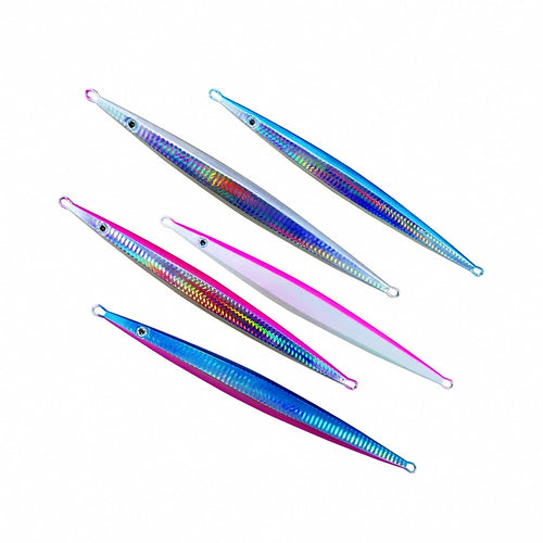 Slow Pitch Metal Jig, 80–400 g (2.8–14.1 oz)