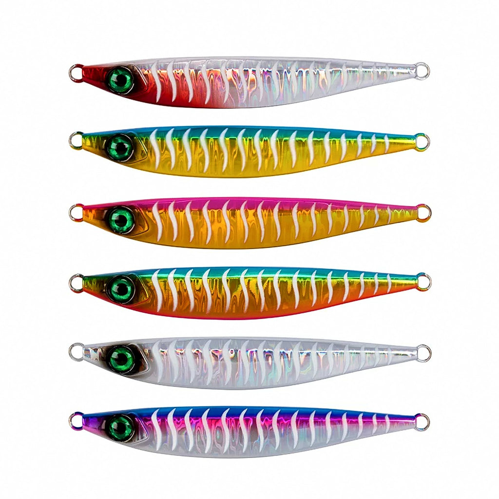 Sardine Style Metal Jig, 40–100 g (1.4–3.5 oz)