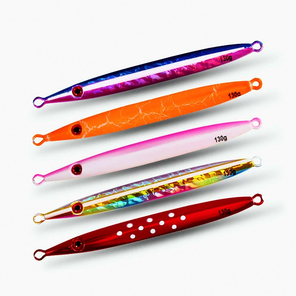 UV Glow Slow Pitch Jig, 100–200 g (3.5–7.1 oz)