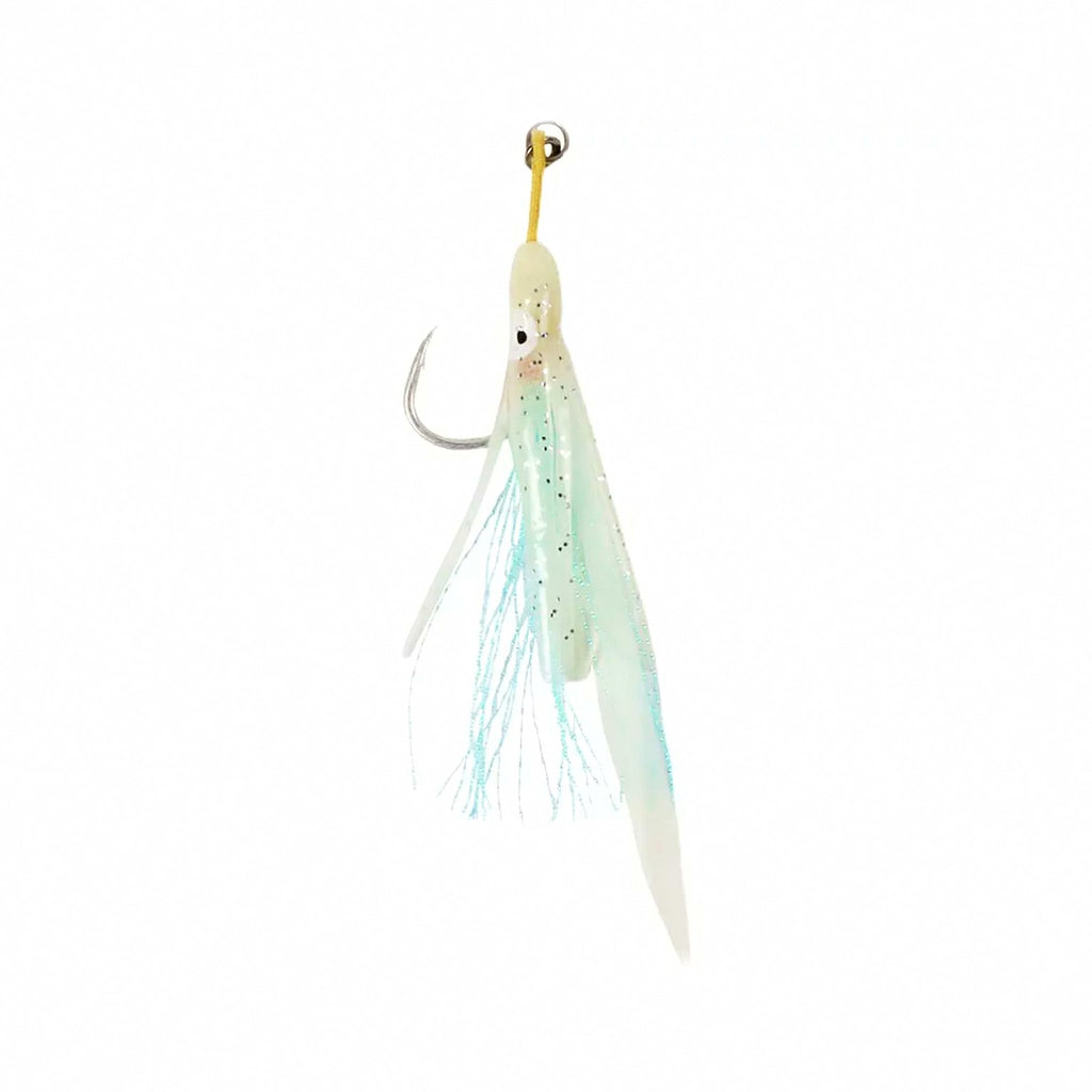 Glow Squid Single Assist Hooks, Aramid Cord, 3-Pack