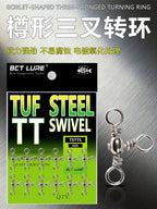 Bottle-Shaped Three-Way Swivel, Size 10 to 5/0 Multi-Pack – product photo