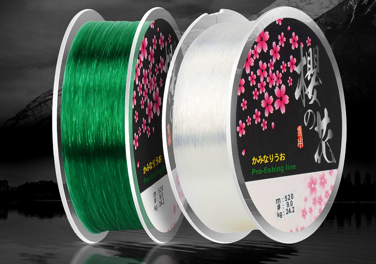 Fishing Line Spool, 520 m (569 yd), Main or Leader, No. 0.8–18 – product photo