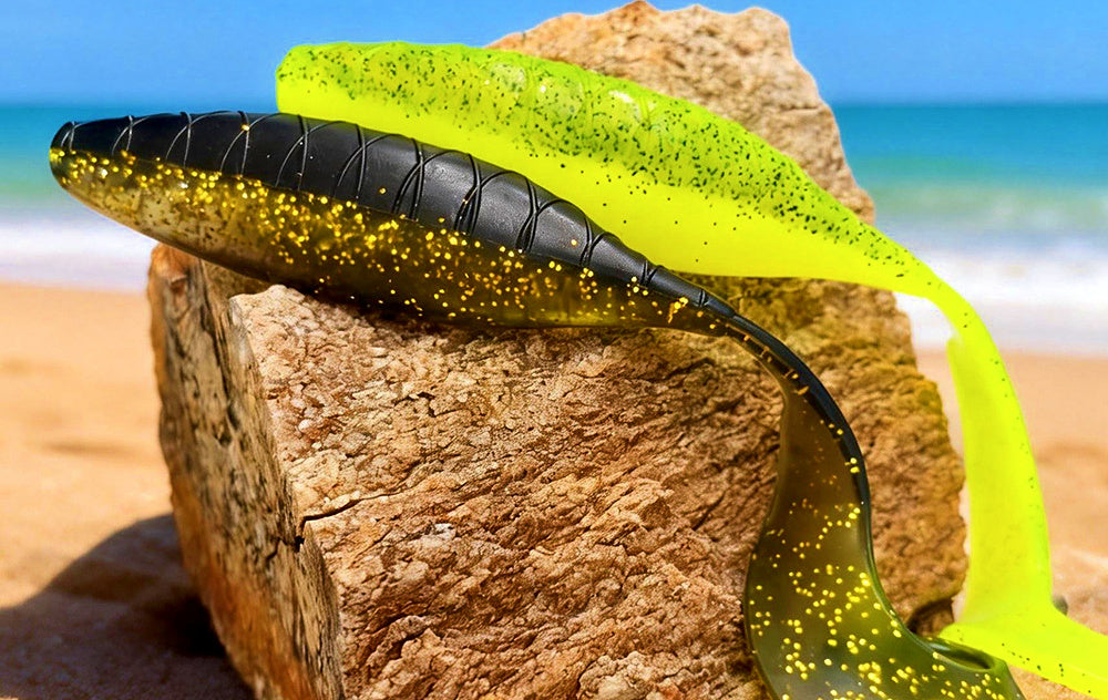 Curly Tail Soft Bait Lure, 16 cm (6.3 in), 23.3 g (0.8 oz) – product photo