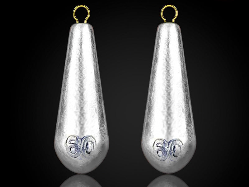 Lead Sinker with Eyelet, Teardrop Style, 10–3000 g (0.4–106 oz) – product photo
