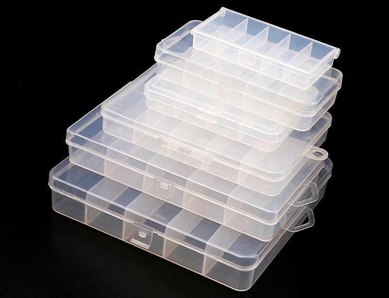 Clear Compartment Tackle Box, Lure & Tackle Storage Case – product photo