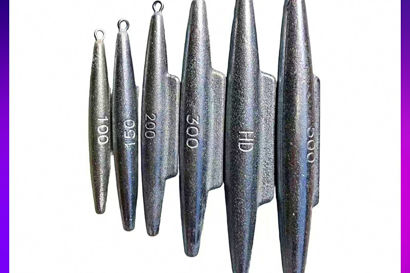 Shark Fin Lead Sinker, 2.8–105.8 oz (80–3000 g) – product photo