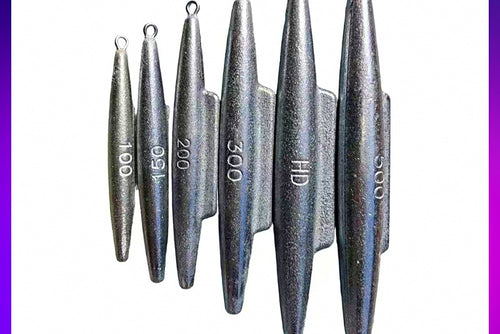 Shark Fin Lead Sinker, 2.8–105.8 oz (80–3000 g) – product photo