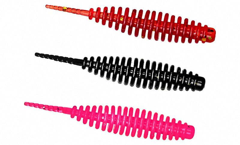 Screw Tail Soft Plastic Grub, 3.5 cm & 5 cm (1.4 & 2 in) – product photo