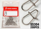 Gourd-Shaped Safety Pin Fishing Snaps, Sizes 0–4 – product photo