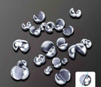 Split Shot Lead Sinkers, Open-Ended Pinch-On Weights, Multiple Sizes – product photo