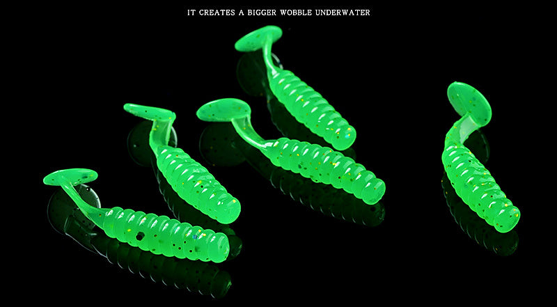 T-Tail Soft Plastic Swimbait, 4 cm & 5 cm (1.6 & 2 in) – product photo