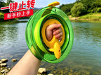 Crystal Hand Crank Fishing Reel, 17–26 cm (6.7–10.2 in) – product photo
