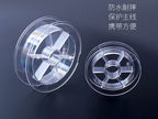 Clear Plastic Empty Line Spool Bobbin, 3 Sizes – product photo