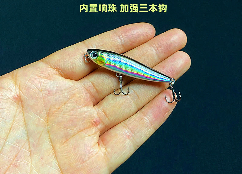 Micro Walk-the-Dog Topwater Pencil Bait, 1.8–6.5 g (0.06–0.23 oz) – product photo