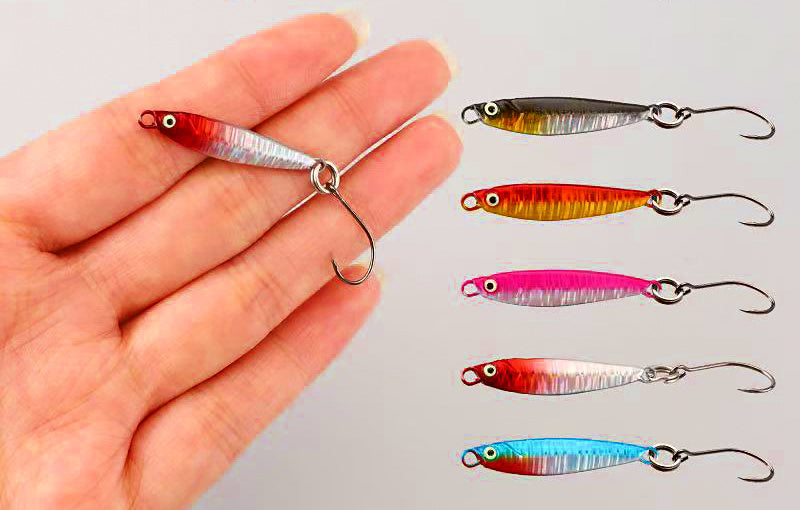 Micro Metal Jig Lure, 1.6 g / 3 g (0.06 / 0.11 oz) – product photo