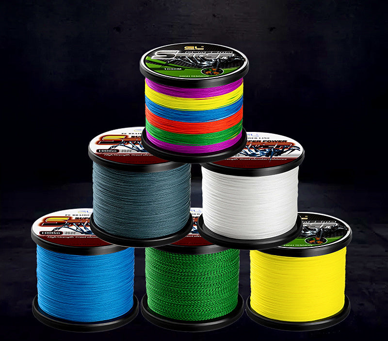 4-Strand PE Braided Fishing Line, 1000 m (1094 yd) – product photo