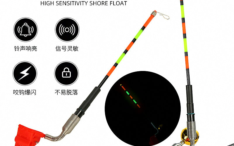 Electronic Night Bite Alarm Light, Shore Fishing, Battery Included – product photo