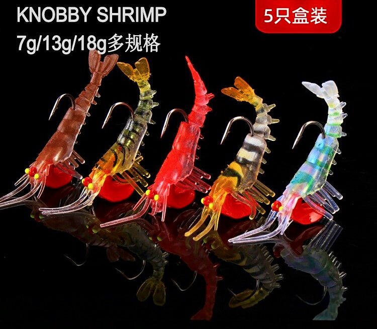 Segmented Shrimp Soft Bait, 7–18 g (0.25–0.63 oz) – product photo