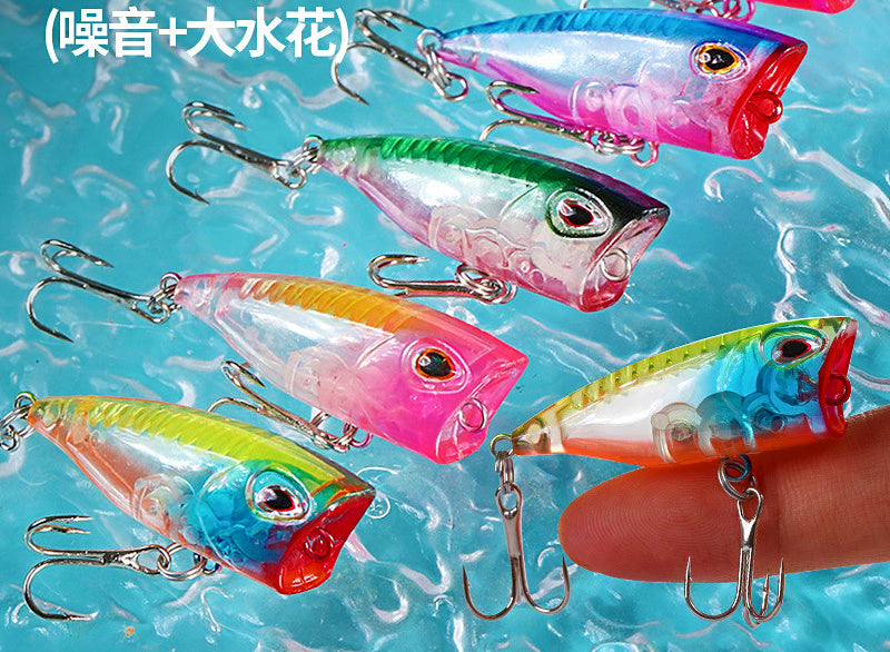 Mini Topwater Popper Lure, 3.2 g (0.11 oz), 4.2 cm (1.7 in) – product photo