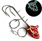 Glow Lead Head Jig with Hooks, 85–300 g (3–10.6 oz) – product photo