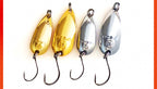 Holographic Cicada Spoon Lure, 2.5 g & 3.8 g (0.09 & 0.13 oz) – product photo