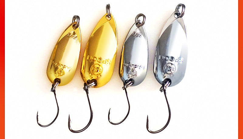 Holographic Cicada Spoon Lure, 2.5 g & 3.8 g (0.09 & 0.13 oz) – product photo