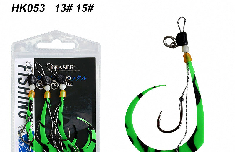 Double Assist Hooks for Jigs, High Carbon Steel, 3 Pack – product photo