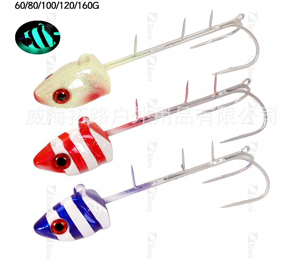 Double Hook Tenya Jig for Cutlassfish, 60–160 g (2.1–5.6 oz) – product photo