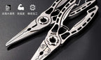 Stainless Steel Fishing Pliers, Long Nose, Braid Cutter – product photo