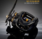 Saltwater Baitcasting Reel, Metal Single Handle, Left or Right – product photo