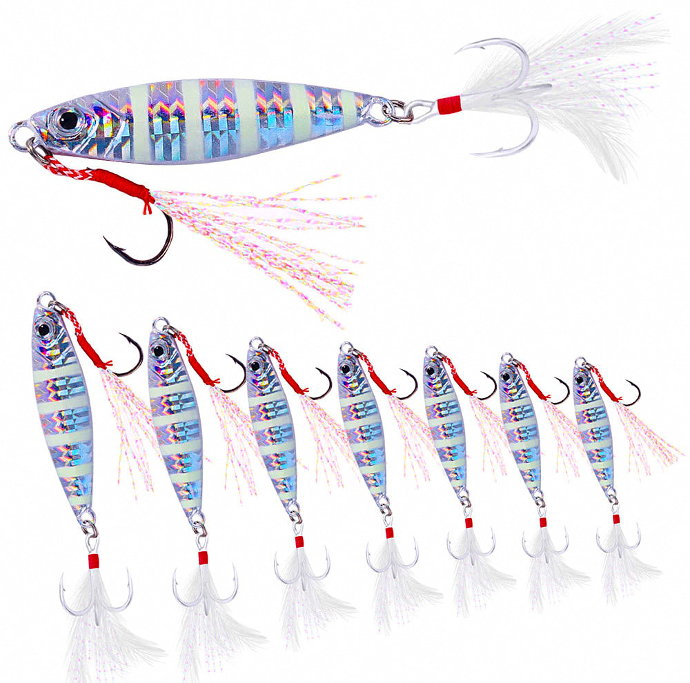 Glow Laser Metal Jig, 10–60 g (0.4–2.1 oz)