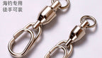 Heavy-Duty Bearing Snap Swivels, 10-Pack, Sizes #1–#6 – product photo