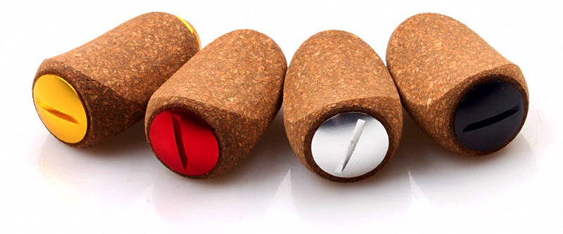 Rubber Cork Reel Handle Knob for Round Baitcasting Reels – product photo