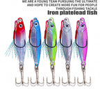 Metal Casting Jig Set, 5 Pcs Assorted Lures – product photo