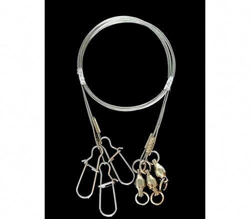 Stainless Steel Wire Leader, 60 cm (23.6 in), 0.6–1.2 mm – product photo